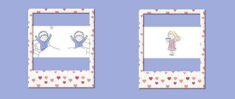 visual routine cards for adhd kids 8-card sheet layout