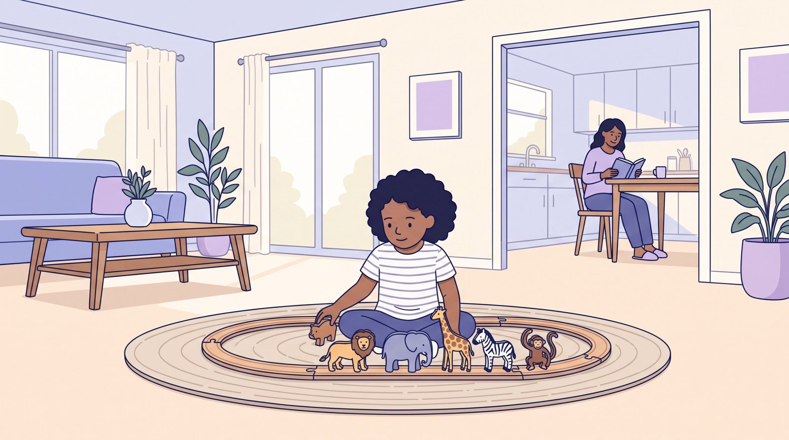 how to encourage independent play preschool solo play