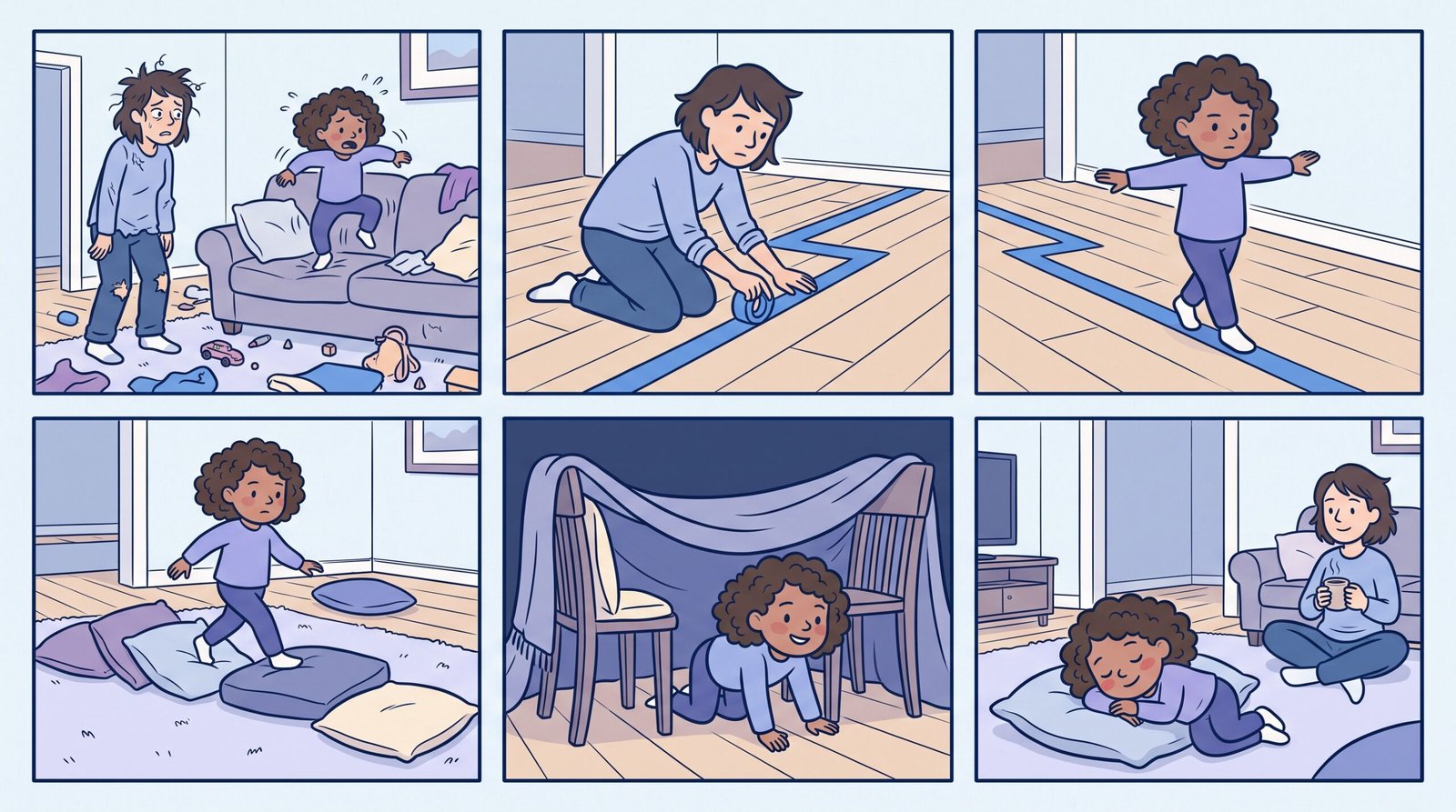 indoor obstacle course for preschoolers
