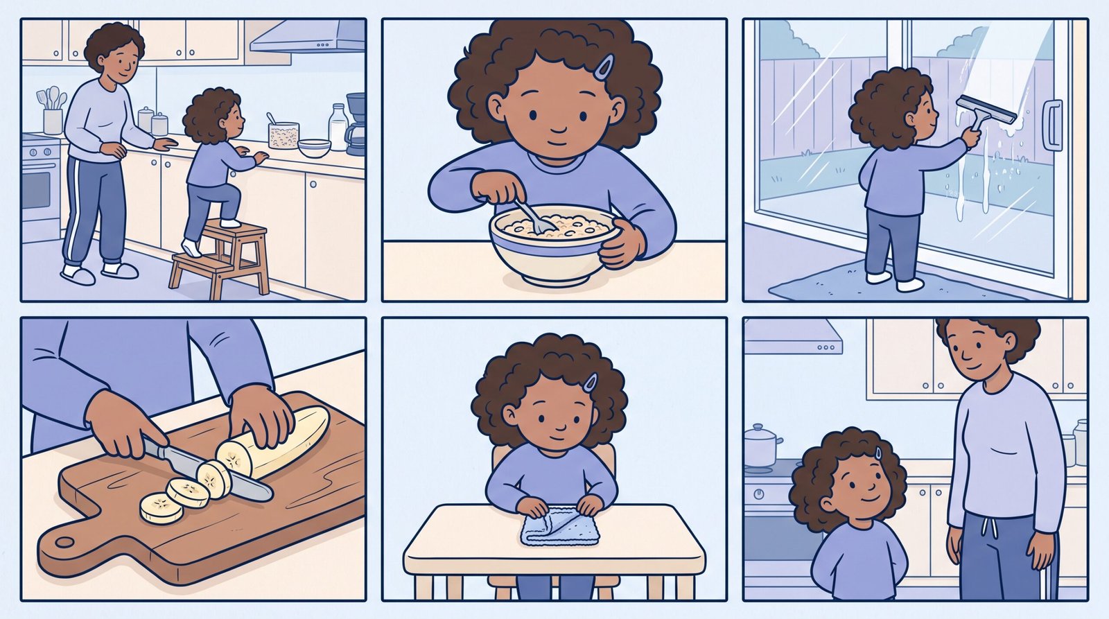 practical life activities preschool at home