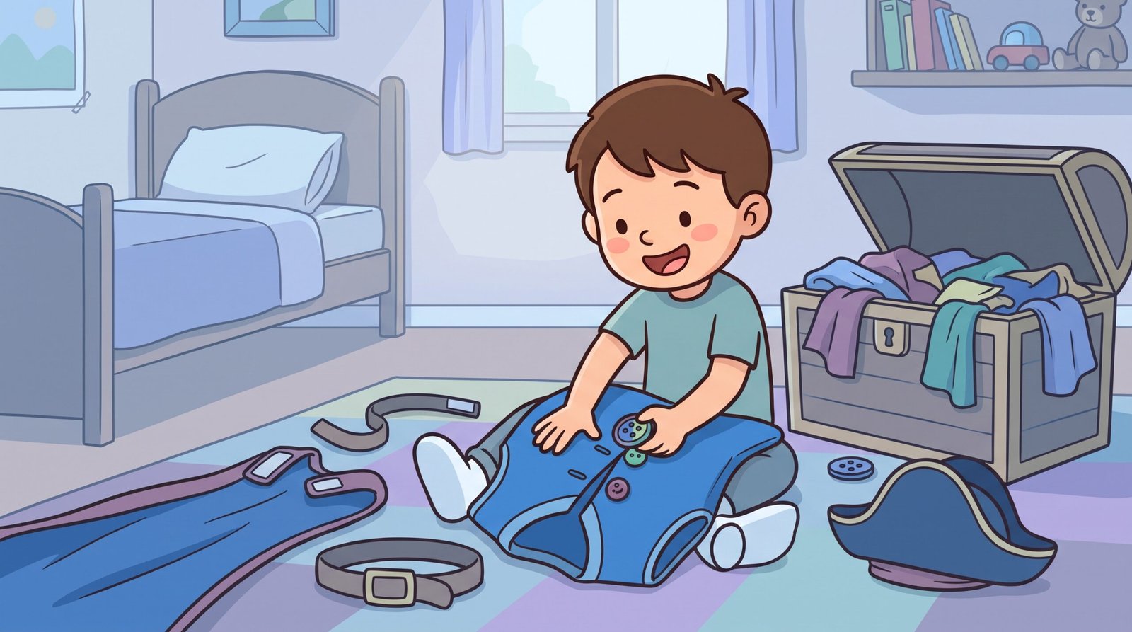 Self-dressing skills: an early childhood learning environment with accessible practical life dressing frames and wooden loose parts